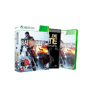 Jogo Battlefield 4 + Filme Tropa de Elite - Xbox 360 - Usado*