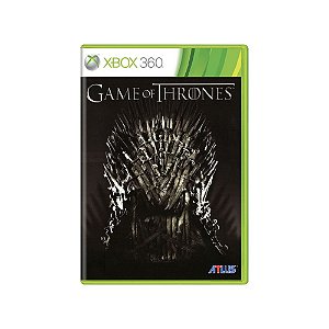 Jogo Game Of Thrones - Xbox 360 - Usado