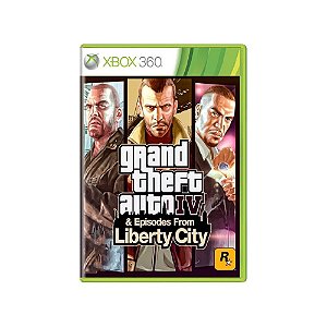 Jogo GTA IV & Episodes From Liberty City - Xbox 360 - Usado