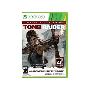 Jogo Tomb Raider Game Of The Year Edition - Xbox 360 - Usado*