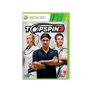 Jogo Top Spin 3 - Xbox 360 - Usado*
