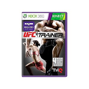 Jogo UFC Trainer The Ultimate Fitness System - Xbox 360 - Usado*
