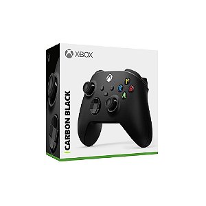 Controle Sem Fio Xbox Series Carbon Black - Microsoft