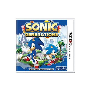 Jogo Sonic Generations - 3DS - Usado