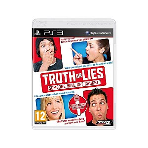 Jogo Truth Or Lies - PS3 - Usado