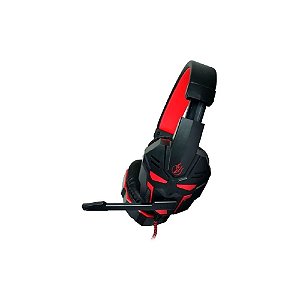 Headset Gamer Kross Spectrum Preto E Vermelho KE-HS096