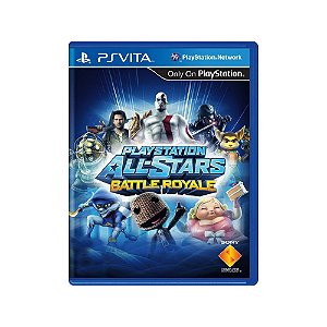 Jogo Playstation All Stars Battle Royale (Sem Capa) Usado Ps Vita