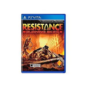 Jogo Resistance Burning Skies - PS Vita - Usado