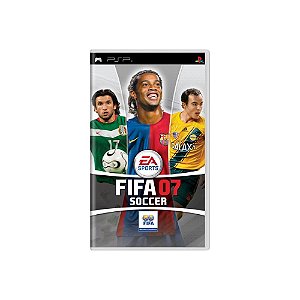 Jogo FIFA Soccer 07 - PSP - Usado*