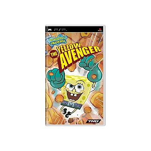 Jogo SpongeBob SquarePants The Yellow Avenger - PSP - Usado