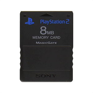 Jogo Memory Card 8MB Original - PS2 - Usado