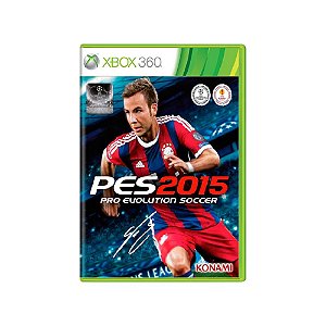 Jogo Pro Evolution Soccer 2015 (PES 15) - Xbox 360 - Usado*