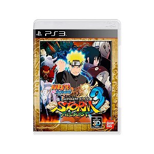 Jogo Naruto Shippuden Ultimate Ninja Storm 3 Full Burst - PS3 - Usado*