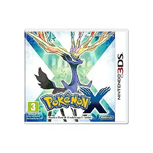 Jogo Pokémon X (Sem Capa) - 3DS - Usado