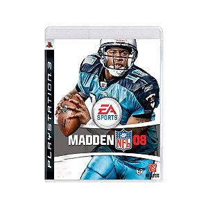 Madden NFL 08 - Usado - PS3
