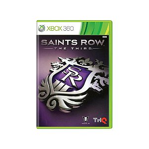 Jogo Saints Row The Third - Xbox 360 - Usado*