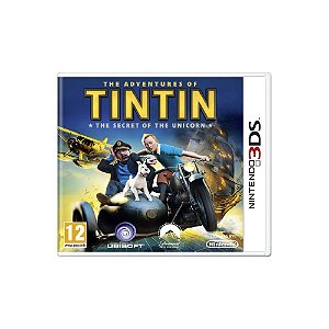 Jogo The Adventures of Tintin The Secret of the Unicorn Usado 3DS