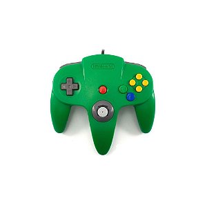 Controle Nintendo 64 Verde - Nintendo - Usado