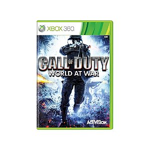 Jogo Call of Duty World at War - Xbox 360 - Usado*