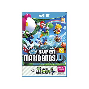 Jogo New Super Mario Bros. U + New Super Luigi U - WiiU - Usado