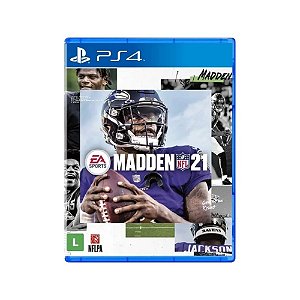 Jogo Madden NFL 21 - PS4 - Usado