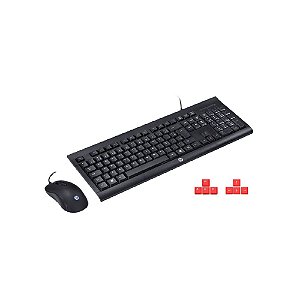 Kit Teclado e Mouse HP Gamer KM100