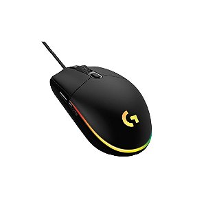 Mouse Gamer Logitech G203 LIGHTSYNC - Preto