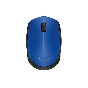 Mouse Logitech Sem Fio M170 - Azul
