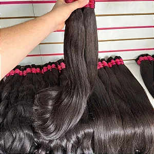 Cabelo Indiano Semi Limpo 65 cm (100g)