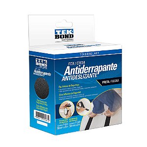 Fita Antiderrapante Tek Bond Preta