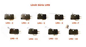 Micro Switch Limit - Serie LMS Mini