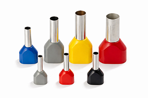 Terminal Isolado Tubolar Ilhos Duplo