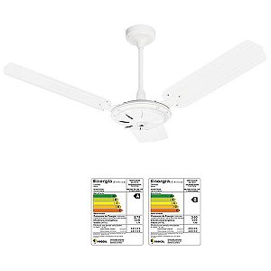 Ventilador Teto Comercial Branco