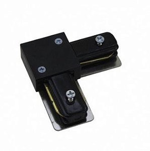 Trilho - Conector L Preto