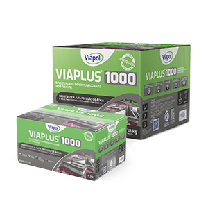 Viaplus 1000 - Argamassa Impermeabilizante Cimenticio