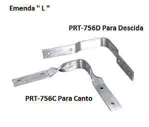 Emenda Fita Aluminio 7/8" x 1/8"