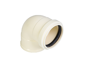 Cotovelo Esgoto com Anel 40mm x 90º