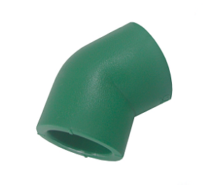 PPR Verde - Cotovelo Liso 45º