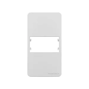 Placa Condulete Modular Sleek Branco - 1 Posto