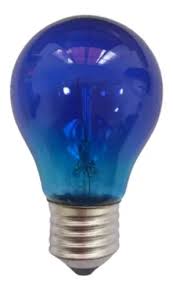 Lampada Cor Azul 40W x 127V