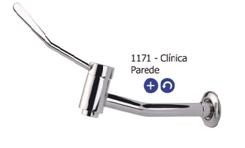 Torneira Clinica Parede Reta 1171 - Jed
