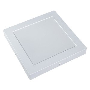 Plafon Led Quadrado Branco Morno
