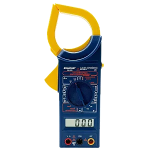Alicate Amperimetro Digital com Estojo Brasforte