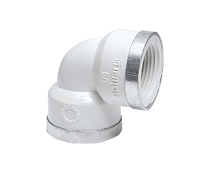 Pead BR - Cotovelo Rosca com Reforço Metalico PN -10