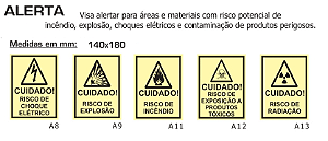 Etiqueta NBR Alerta