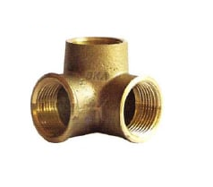 Cotovelo Latão Rosca Saida Lateral 3/4''