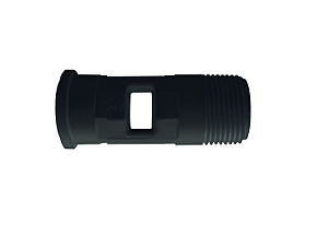 Pead - Tubete Curto Oitavado PP Pvc Maciço PN10