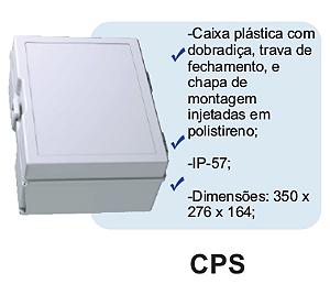 Caixa Painel para Quadros de Automação CPS 03