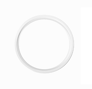 Porta Grelha Redonda Branco 100mm