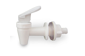 Torneira Bebedouro Rosca com Conector Branco